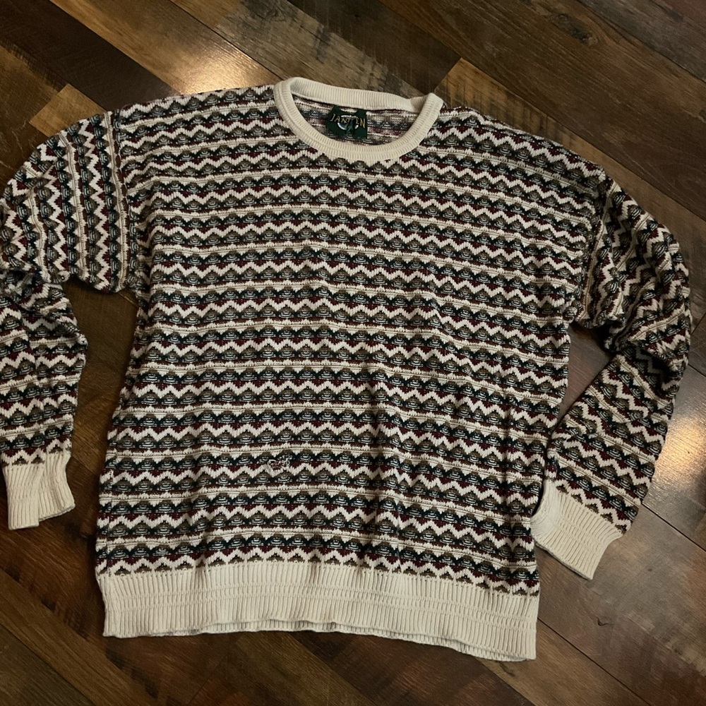 Vintage Jantzen Funky Dad Sweater XL